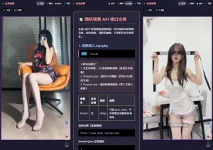 随机小姐姐美女热舞源码 v6.0版本-吾爱技术网